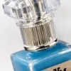 Genuine blue nail polish bottle nail art with long-lasting color display Application Scenario